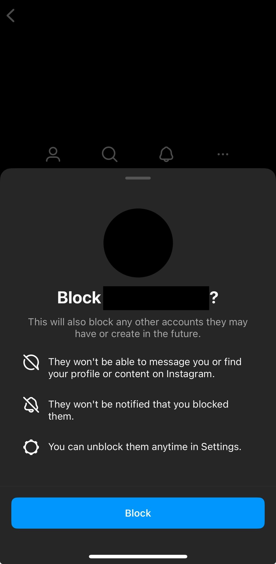 instagram blockieren bestätigen