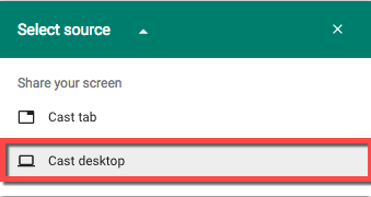 Chromecast Bureau Mac