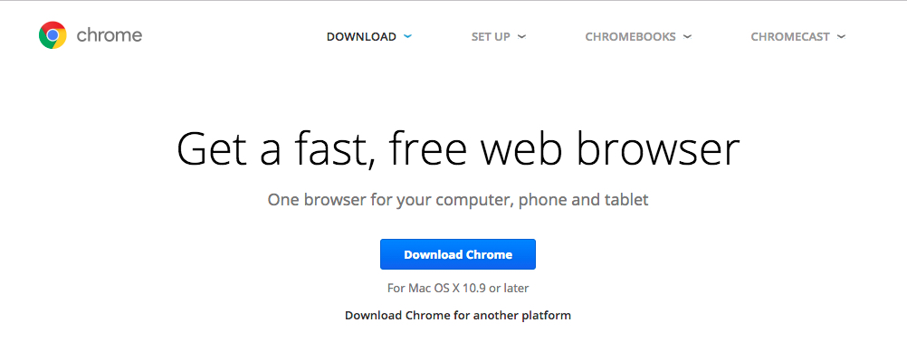 Get Chrome Browser